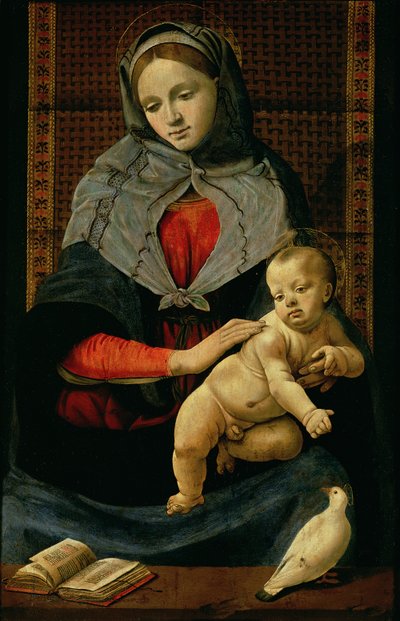 Madonna and Child with a Dove by Piero di Cosimo